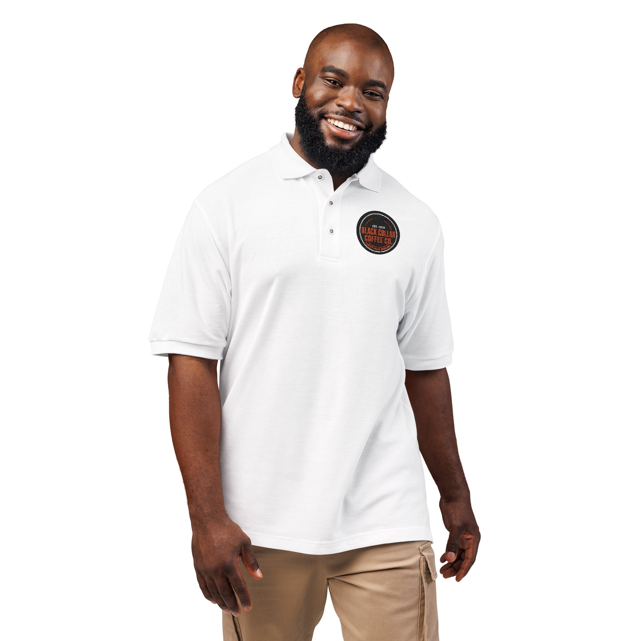 Black Collar Coffee Polo