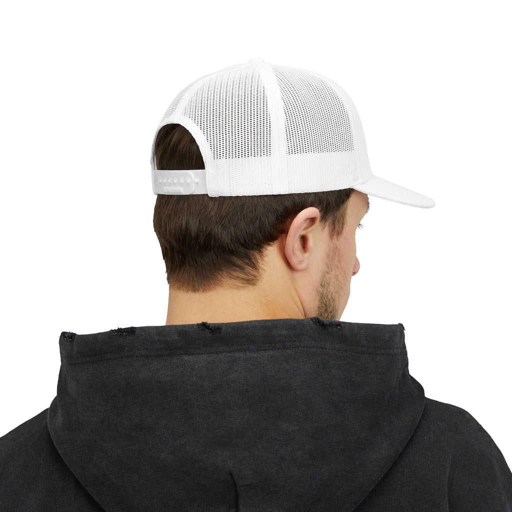 Black Collar Coffee Co. Orange Logo Trucker Hat