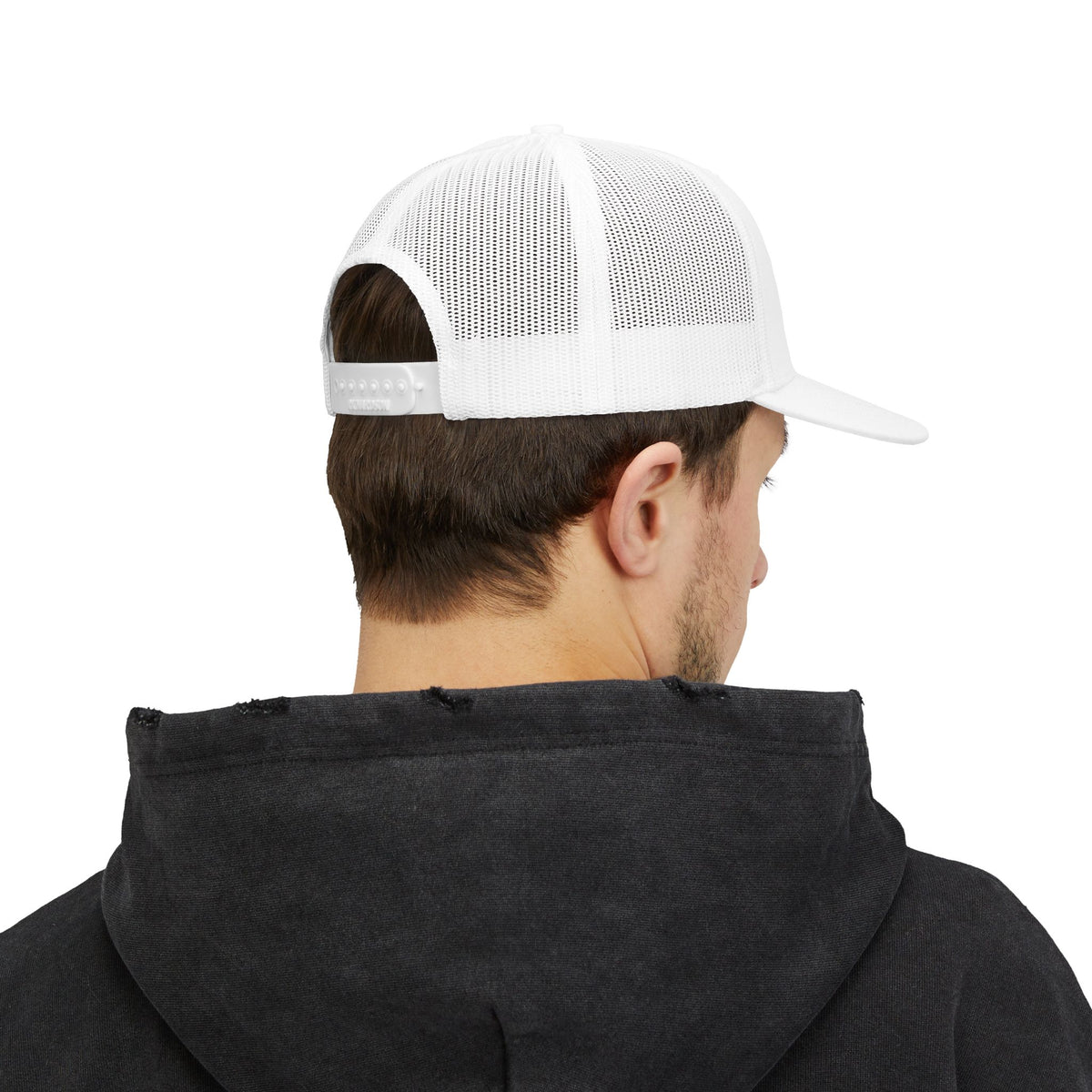 Black Collar Coffee Co. Orange Logo Trucker Hat