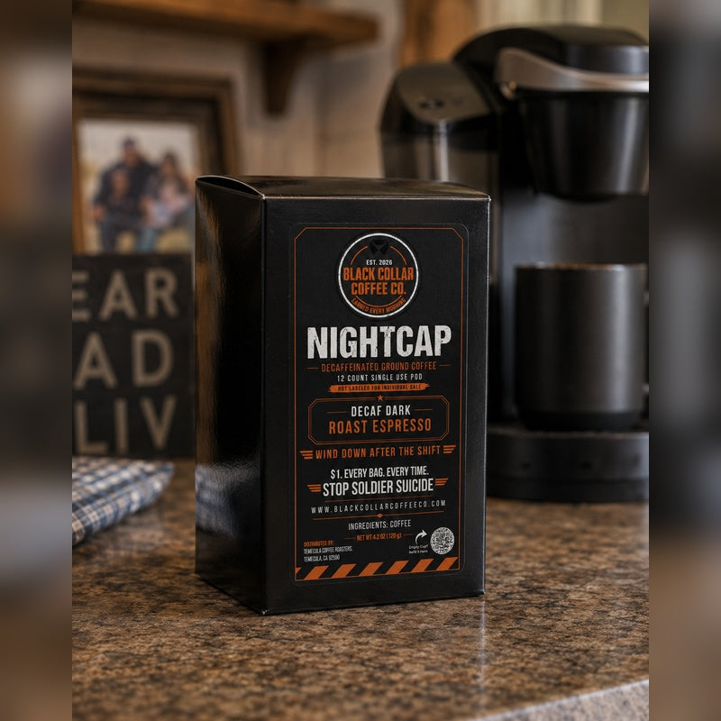Nightcap Decaf Coffee Pods